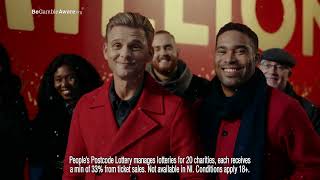 Famous People's Postcode Lottery 'Biggest Ever Postcode Millions' 2022 Wealth