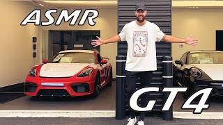 Unwrapping The New Porsche 718 Cayman GT4 (ASMR)