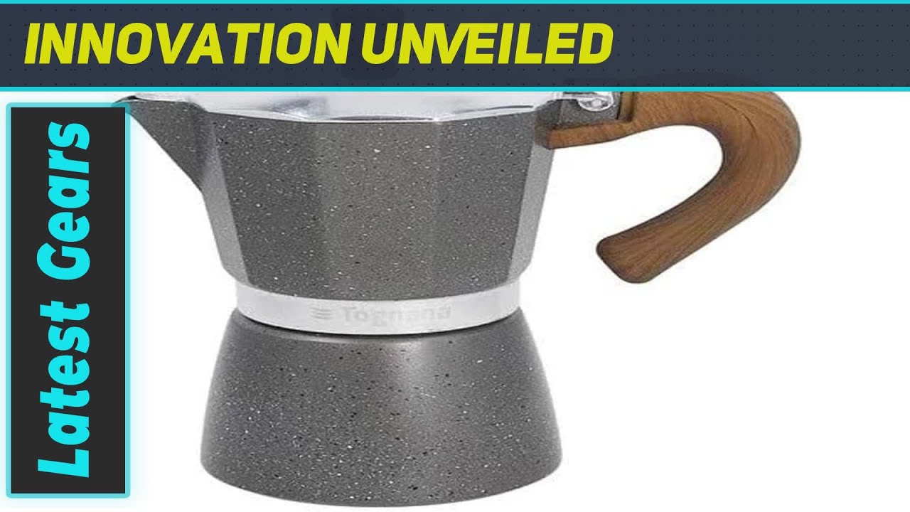 Tognana W943053ITAL Italien Moka – Aluminium, Silikon-Dichtung, Für Induktion Geeignet