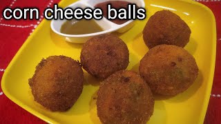 Corn Cheese Balls | Kids Snack | Tasty Cheesy Snack cheesy corn balls in tamil (eng sub)