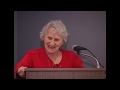 Holocaust Survivor Testimony of Hilda Lebedun (speaking to students and interview)