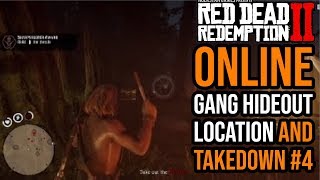 Red Dead Redemption 2 Online Gang Hideout Location and Takedown #4 Red Dead Redemption 2 Online Gang Hideout Location and Takedown #4
