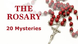 Complete Rosary 20 Mysteries - Piano Music Inspirational