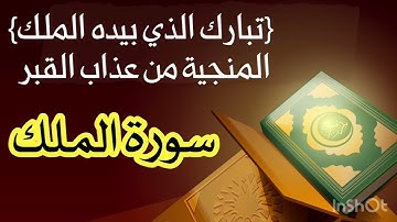 سورة الملك ( تبارك )| السورة المنجية من عذاب القبر | تلاوة هادئة قبل النوم | مصطفى البرزاوى 🎧😴