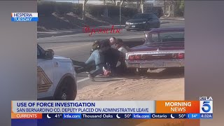 Video shows rough arrest of SoCal armed robbery suspect