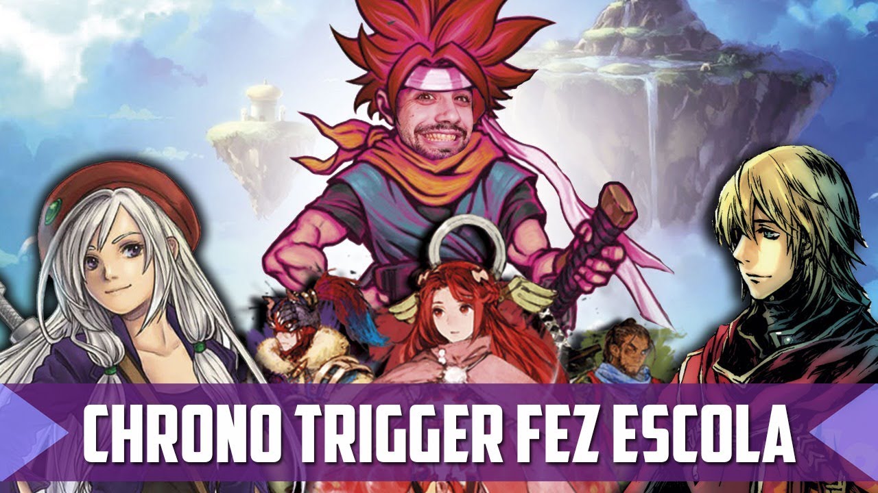 Jogos Antigos & Nerdices - Chrono Trigger é um daqueles jogos que se tornou  tão lendário que posso ariscar dizer que jamais será esquecido. Inclusive  será jogado pelas próximas gerações de fãs