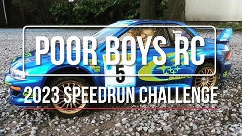 Poor Boys RC 2023 Speedrun Challenge - My Entry @poorboysrc