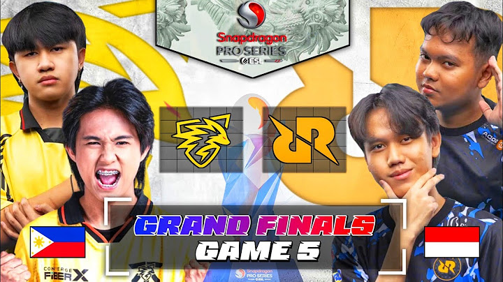 ONIC PH vs RRQ GAME 5 GRAND FINAL | ESL SNAPDRAGON PRO SERIES - MOBILE MASTER 2025