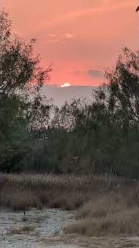 South Texas camp Sunset