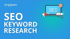 SEO Keyword Research | SEO Tutorial For Beginners | Simplilearn 