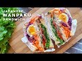 Japanese Wanpaku Sandwich Recipe | How to make Japanese Style Wanpaku Sandwich