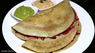 High Protein Green Moong Dal Crispy Dosa recipe| Pesarattu recipe | Healthy & Easy Breakfast Recipe