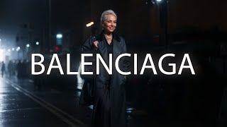 Balenciaga Spring 2025 - Cyberpunk Fashion Show for Women Over 60