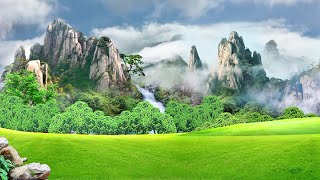 Natural Landscape Mountain, Relaxing Background Video 4K