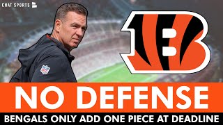 Bengals NFL Trade Deadline Reaction: ZERO Pieces Added To Bengals Defense, Khalil Herbert Trade