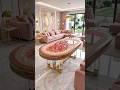 Luxury Pink Diamond &amp; Rose Resin Table! 💎🌹