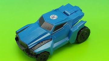 STEELJAW 1 STEP TRANSFORMERS ROBOTS IN DISGUISE VIDEO TOY REVIEW