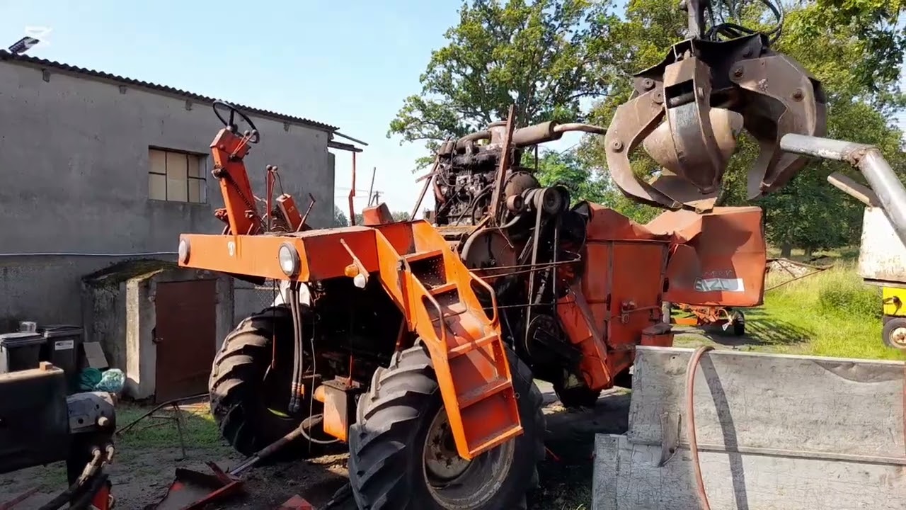 Żniwa złomiarza czyli kosimy Bizona, a nie bizonem