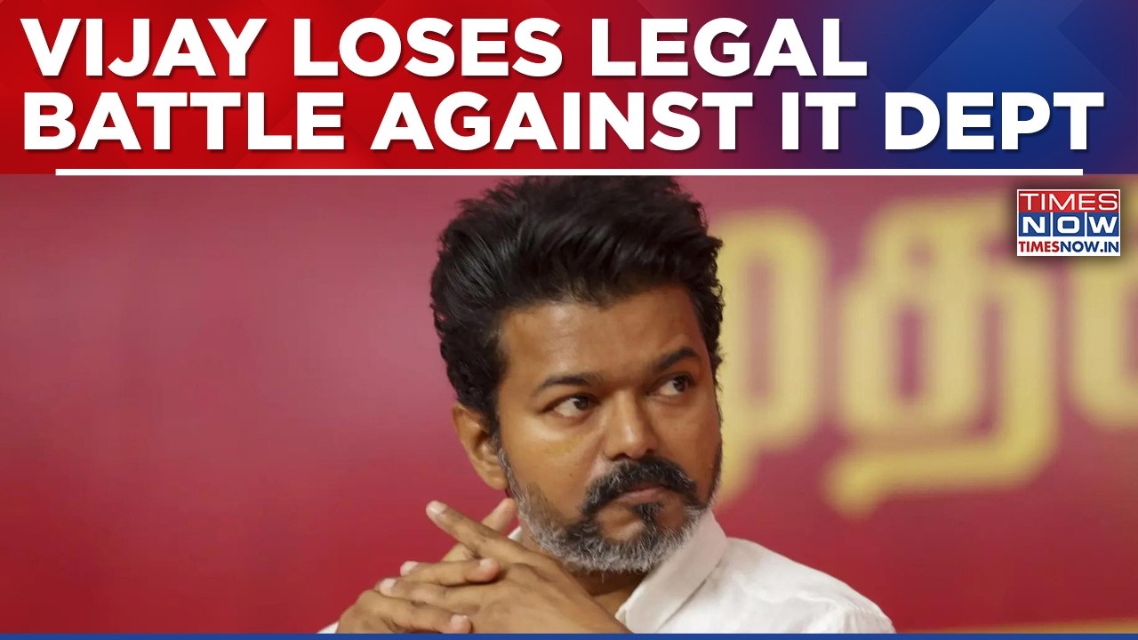 Vijay Faces Setback, Loses Legal Battle Against IT Dept, Madras HC Upholds Rs 1.5 Crore Penalty