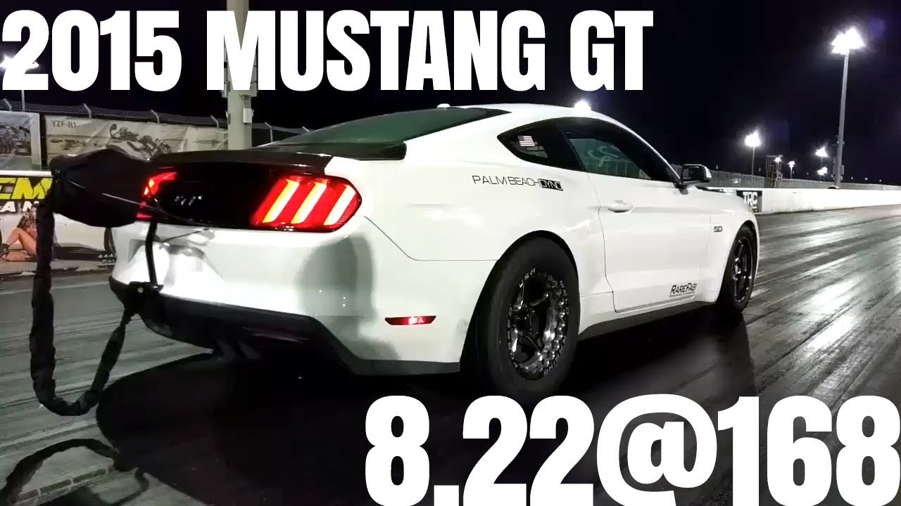 2015 Mustang Goes 8.22@168 with Factory 6 Speed Auto!!!
