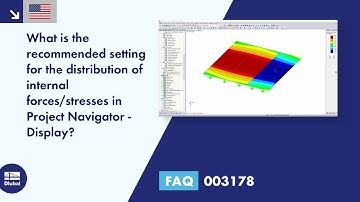 [EN] FAQ 003178 | What is the recommended setting for the distribution of internal forces ...