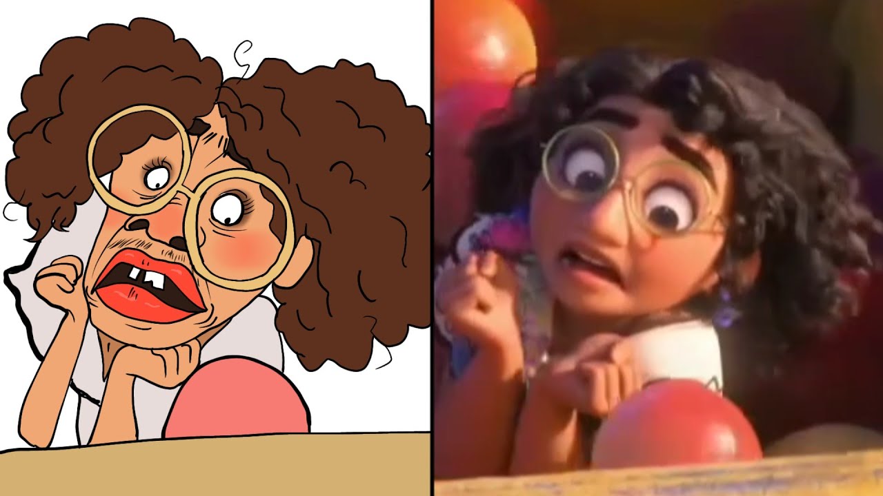 Encanto Drawing Meme - Surface Pressure | Jessica Darrow