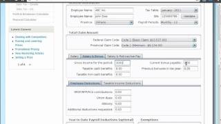 How to Calculate Canadian Payroll Tax Deductions - Guide screenshot 4
