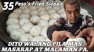 must try yung fried siopao nila malaman masarap at laging bagong luto