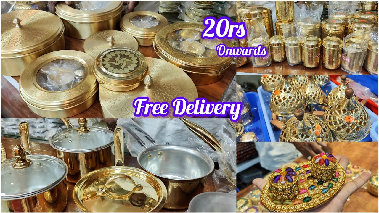 Bangalore Malleswaram Copper Brass Return Gift Items, Cooking, Pooja