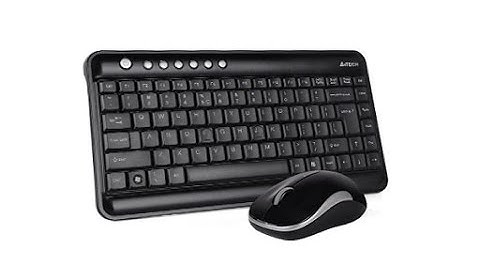 Wireless keyboard and mouse Bangla review – A4tech 3300N