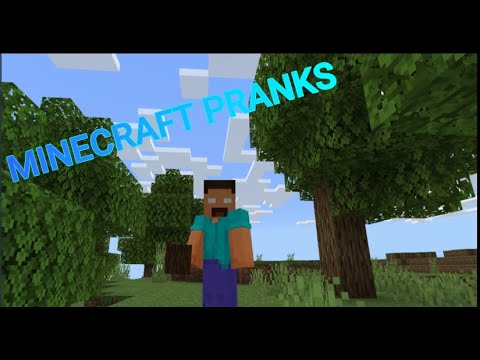 5 ways to prank your friends in Minecraft! - YouTube