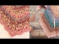 Puff Garden Shawl - Crochet Tutorial RIGHT HANDED