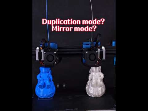 IDEX 3DPrinting/3dprinted on Sovol SV04 IDEX 3D Printer 2021