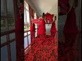 Most Beautiful Rose Epoxy Floor Ever 😍 Royal Red Bedroom Setup Transformation