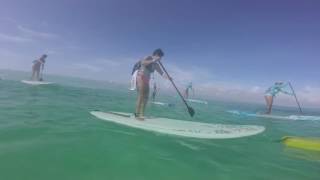 El primer cruce en la historia en SUP de  Isla Blanca (cancun) - Isla Contoy