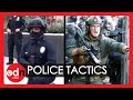 George Floyd Protests: The Two Extremes of US Police Tactics