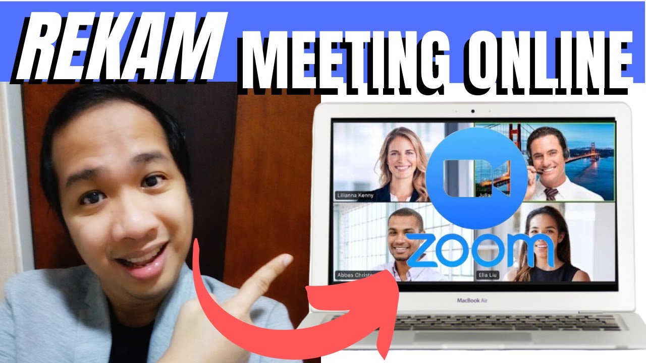 Cara Merekam ZOOM meeting di Laptop - Saat Meeting online atau
