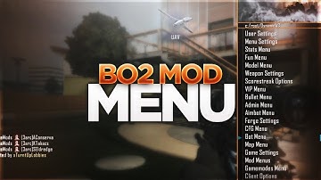 Bo2 Mod Menu (PS3/Xbox 360/PC)