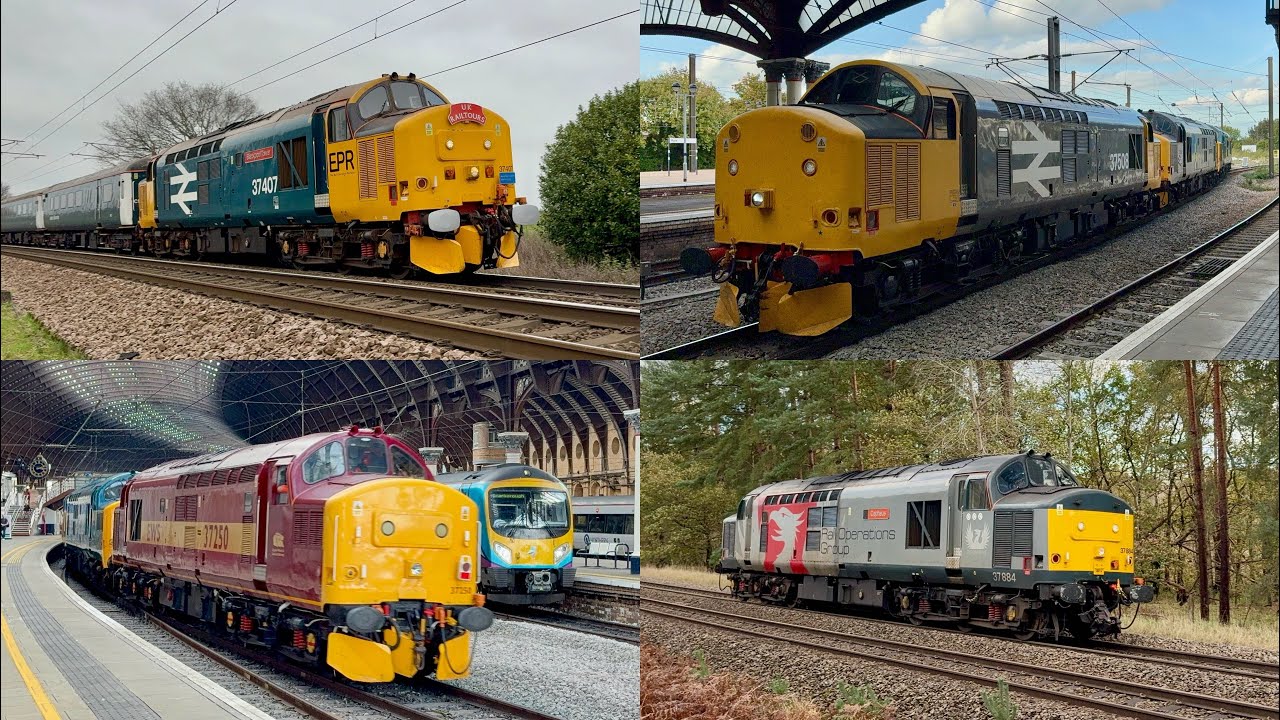 Class 37’s On The Mainline - 2025 Compilation! (4K)