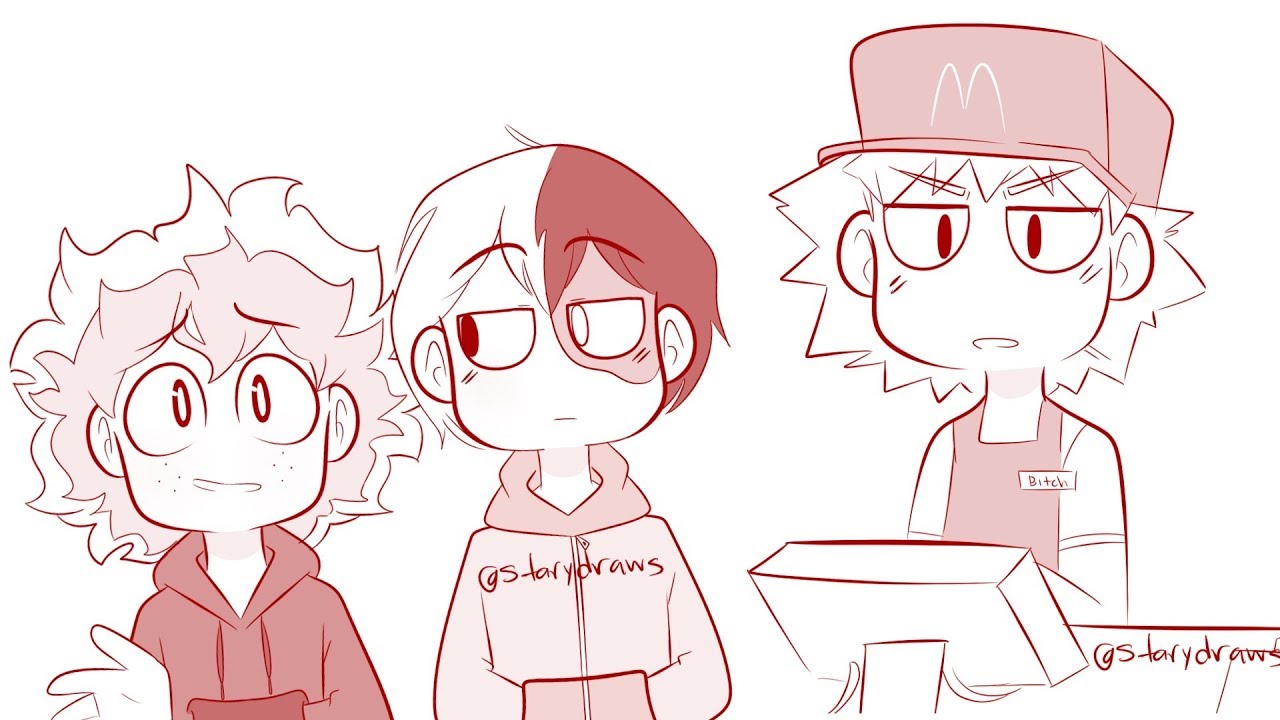 Bakugou in a Series of Different Situations (My Hero Academia Comic Dub)