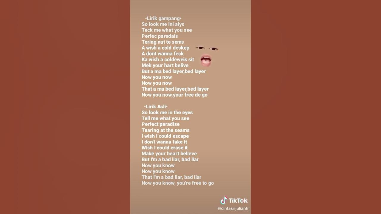lagu bahasa inggris lirik dugong