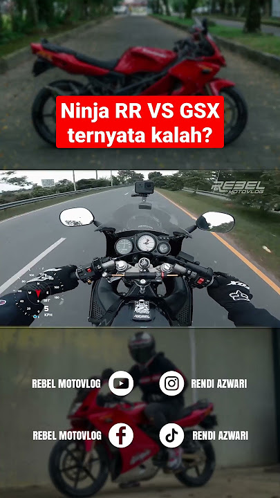 Ninja RR VS GSX 150 top speed comparison, turns out it is the fastest in its class?