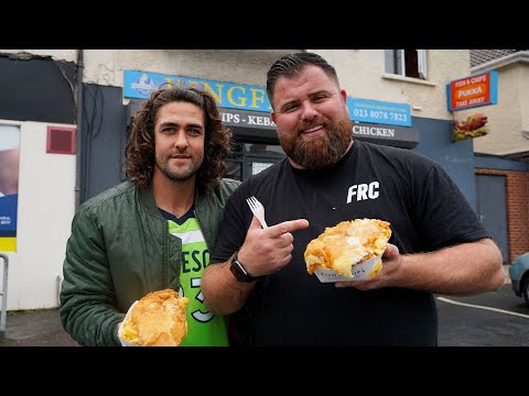 Video thumbnail: TRYING FISH & CHIPS IN THE RAIN / FOOD REVIEW CLUB
