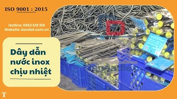 DÂY DẪN NƯỚC NÓNG LẠNH/ ỐNG MỀM INOX CHỊU NHIỆT/ DÂY CẤP NƯỚC VÒI RỬA BÁT/ ỐNG CẤP NƯỚC MỀM INOX 304