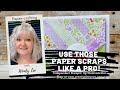 LIVE Paper Crafting Class with Wendy Lee- Use Those Paper Scraps Like A Pro!
