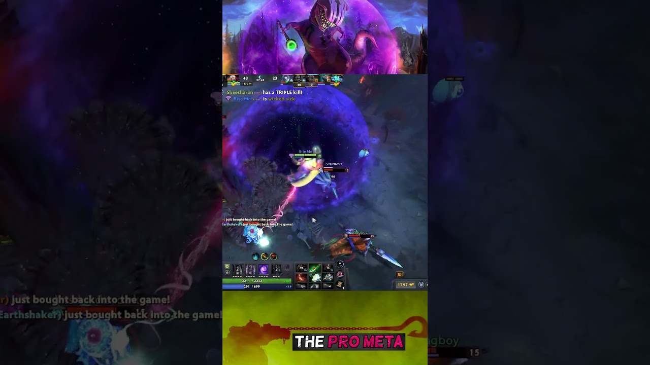 Global Chrono Rampage! Faceless Void's Perfect Team Wipe🔥