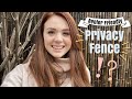 Quarantine Projects | Renter Friendly Privacy Fence