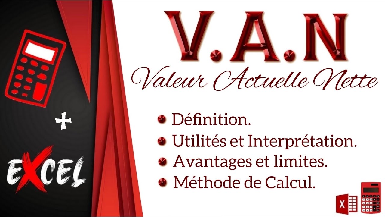 La Valeur Actuelle Nette (VAN) - Finance Facile. - YouTube