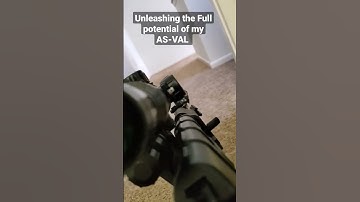 Unleashing the Full potential of my AS-VAL #shorts