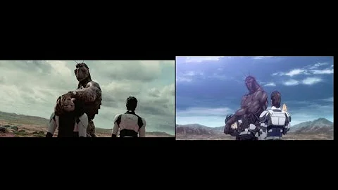 Terraformars Death Anime vs Live Action